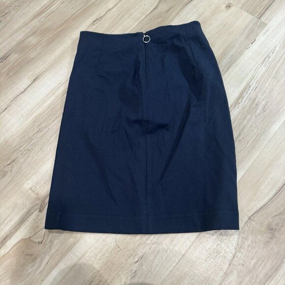 T Alexander Wang Womens Striped Skirt‎ Pencil Small S? Blue/white/black - Picture 3 of 6